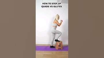 How to step up: QUADS VS GLUTES 🤩🤩🤩 #fitness #shorts #glutes #quads #motivation