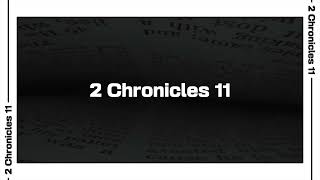 2 Chronicles 11 Bible Reading | NIV