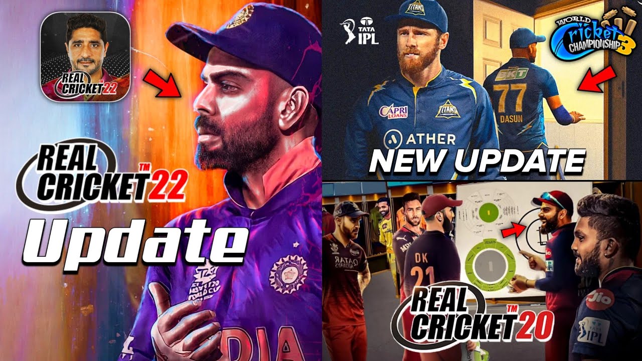 Real Cricket 22 New Update finally | WCC3 1.7.1 Update Launched | RC20™ 5.7 Rcpl Update PlayStore
