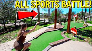 All Sports Mini Golf Battle! All Sports Mini Golf Battle Hole In One