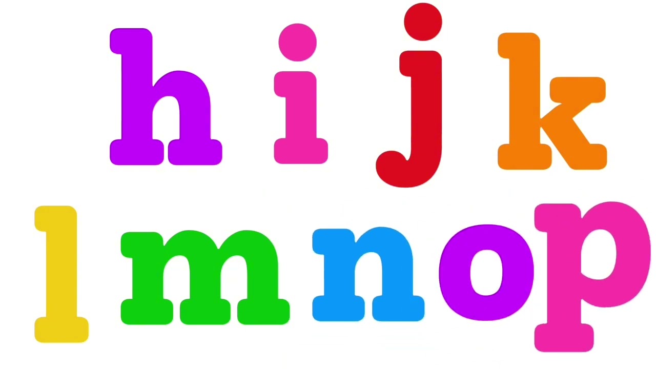 I Know My ABC Song With Ball #4 Small Letters by World Of Elly