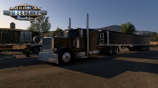 UPDATED: Jon Ruda Grain Hopper Trailer Mod (Peterbilt 389) American Truck Simulator