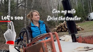 Turns out she’s a tractor girlI created a tractor monster  From City to Country
