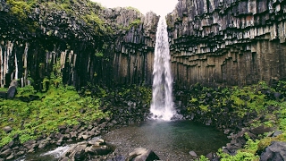 السياحة المذهلة | تغطية الأخ خالد العازمي للشلال الاسود بايسلندا | 2017 Black Waterfall Iceland