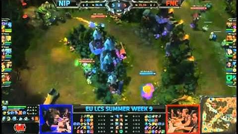 NIP Bjergsen Fizz VS Fnatic Soaz Malphite Highlights   EU LCS W9D2 Summer 2013 MUST SEE