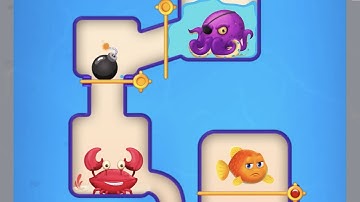 Save The Fish Game - All New Levels Gameplay, Rescue Puzzle Games ( Levels 28 - 44 )
