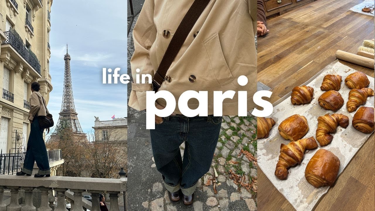 жизнь в Париже | мастер-класс по выпечке круассанов, винный фестиваль, круиз на лодке с бранчем