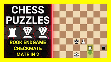 Chess Puzzles to Practice. Themes: Rook endgame, Checkmate, Mate in 2. Learn Chess