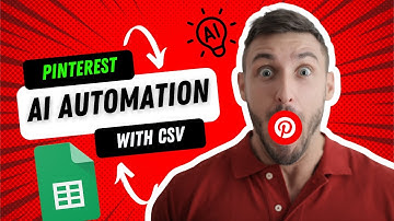 AI-Generated Pinterest Bulk Upload via CSV: Fully Automated with SheetVision