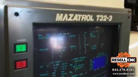 1993 Mazak SQT18MS CNC Lathe