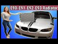 E90 E91 E92 E93 Radiator Replacement | FULL PROCESS