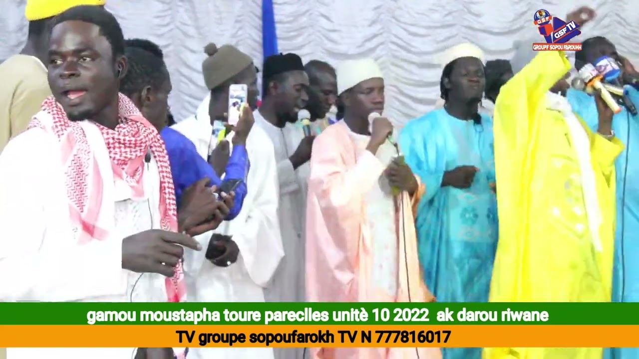 gamou moustapha toure pareclles unitè 10 2022