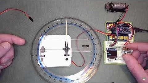 Исследование сервоприводов MG90, SG90 : Калибровка, Диапазон и Управление в микросекундах, sweep