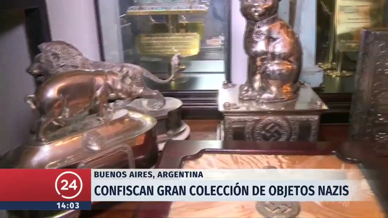 Gran colección de objetos nazis en Argentina | 24 Horas TVN Chile
