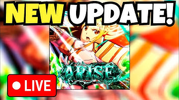 [🔴LIVE] ARISE CROSSOVER | NEW UPDATE | BATTLEPASS | NEW RELICS/SHADOWS/GACHA | UPDATE WAITING ROOM