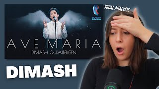 Vocal Coach Reacts to DIMASH KUDAIBERGEN Ave Maria | & Analysis |  Jennifer Glatzhofer