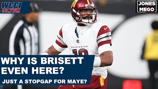 Why is Jacoby Brissett back with the Patriots?