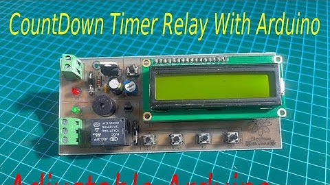 Digital Countdown Timer using Arduino | مؤقت زمني "تايمر" باستخدام اردوينو
