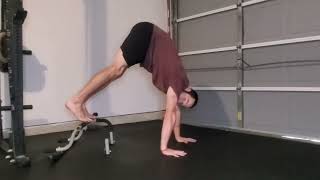 Feet Elevated Pike Push-Ups