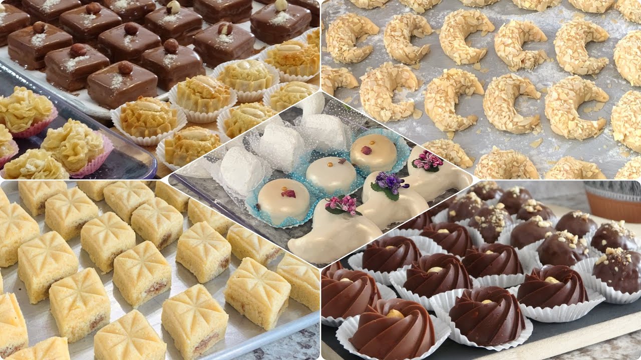 Gâteau aid 2021//DZ//حلويات العيد 2021: فيديو تحفيزي جميع الحلويات اللي حضرتها  مع وصفة مقروط المقلي