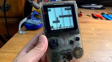 New Game Boy Pocket Screen Mods! Q5 OSD installation guide and demonstration