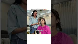 Hira make-up tutorial with bushra 😍🌸✨ #Sisters #Edits Sistrology