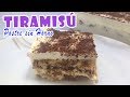 DELICIOSO TIRAMISÚ SIN HUEVO ♦ Postre sin Horno ♦ Cocinando en Casa