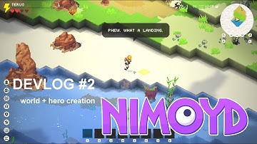 Nimoyd Devlog 2 - Hero Creation, World Generator and new UI - Indie Survival Sandbox (non-Gamescom)