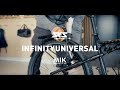 Sks infinity universal rack and rack top bag