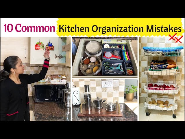 13 Kitchen Organization Mistakes