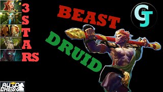 DOTA AUTO CHESS - 4 DRUIDS AND 4 BEASTS COMBO!