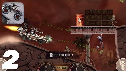 Zombie Hill Racing Gameplay Part 2 | Stage 2 (iOS)