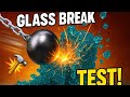 What Weight Will Break This Glass? 💥 | Ball vs Glass Cube