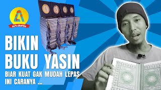 cetak yasin murah - cetak buku yasin - buku yasin isi 144 hal - hard cover RCP plus siku dan rumbay