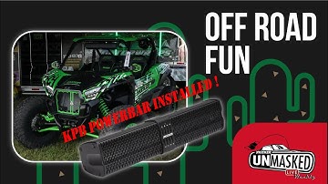 UTV Stereo Installs the Powerbar  - KICKER UnMASKED - Shorts