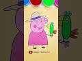 Granny Pig🐷💚 #trending #cartoon #shortfeed #forkids #peppapig #magicpaintingtv # #kidsart