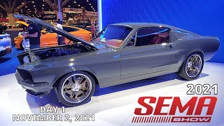 Sema Show 2021 Highlights - Amazing Trucks And Cars - Las Vegas Day 1