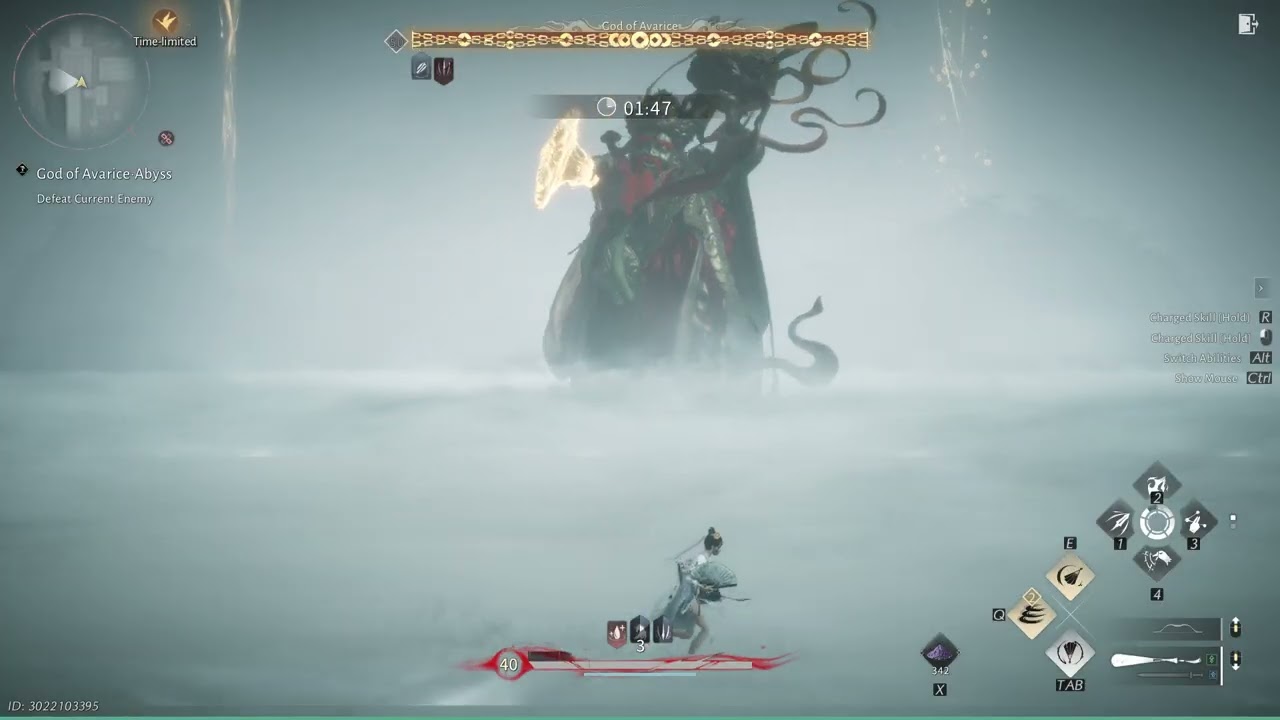 wwm,God of Avarice abyss without taking DMG