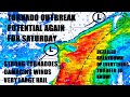 Tornado outbreak potential for saturday another day of severe storms expected latest info