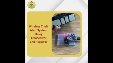 Wireless Theft Alert System Using Transmitter & Receiver | Smart Security Project #hackers #gaming