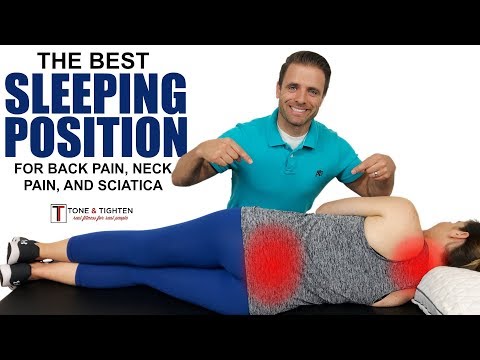 The best sleeping position for back pain, neck pain, and sciatica - Tips  from a physical therapist - YouTube