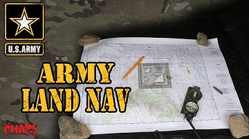 How to do land nav in the Army
