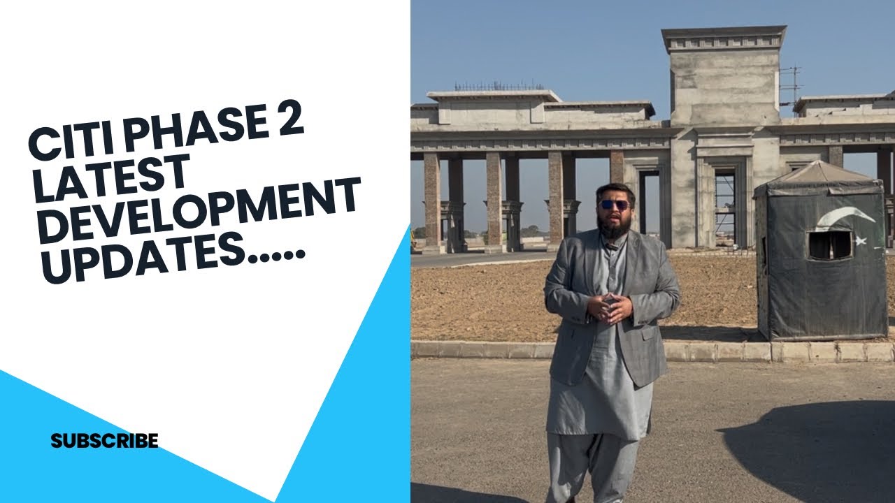Citi Housing Multan Phase 2 Latest developments updates 2025 work begins