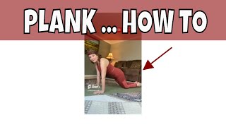 Celebrity How to Do #plankworkout And Protect Your Lower Back Net Worth