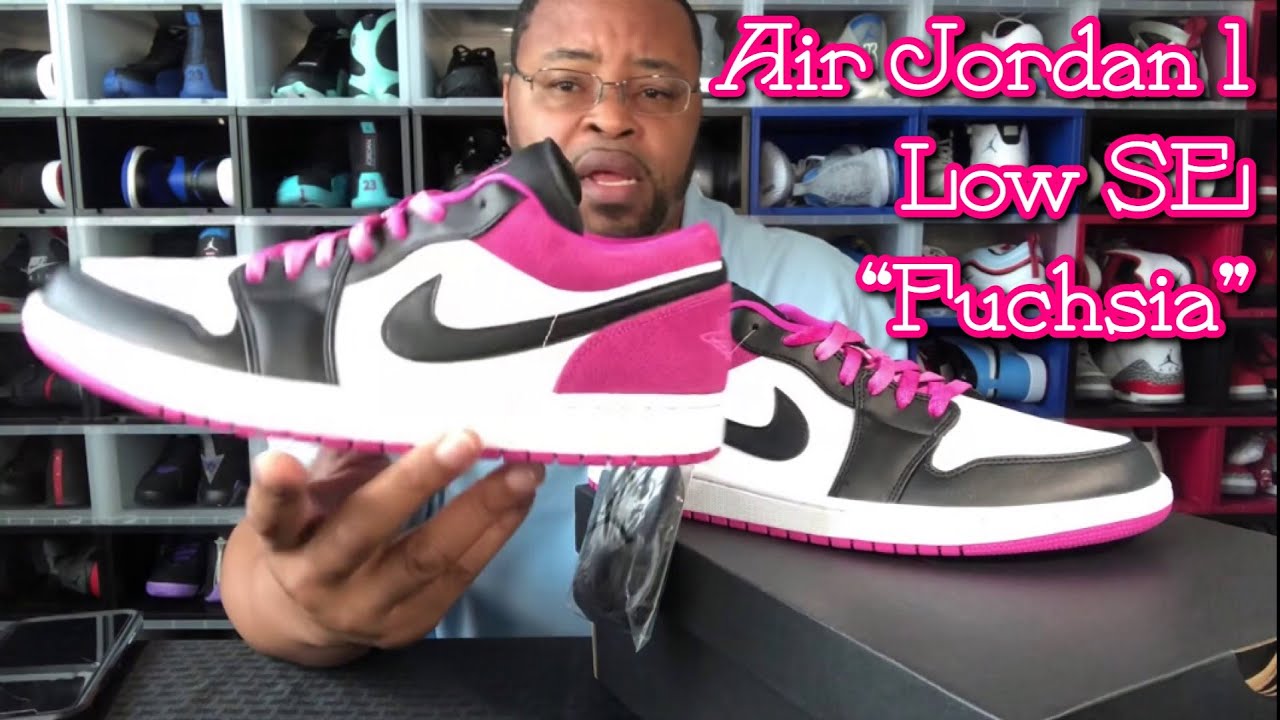 air jordan 1 low se fuchsia