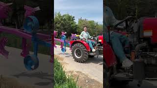 #female#driver#no drives an 804 "hot hatch"! She takes six plowshares to work in the fields! It's a