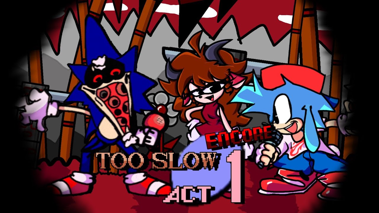 Vs Sonic.EXE Redesign 2.4 Official: Too-Slow-Encore