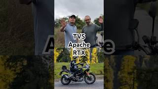 TVS Apache RTX First Impressions #bigbearbangalore #tvsapachertx #motorcyclelife #tvsmotorcompany