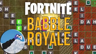 Scrabble But It's Fortnite Battle Royale (Babble Royale) - Strafe