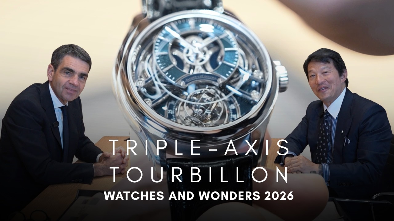 Jaeger-LeCoultre at Watches & Wonders 2026: Gyrotourbillon À Stratosphère with Jérôme Lambert - YouTube - Revolution Watch